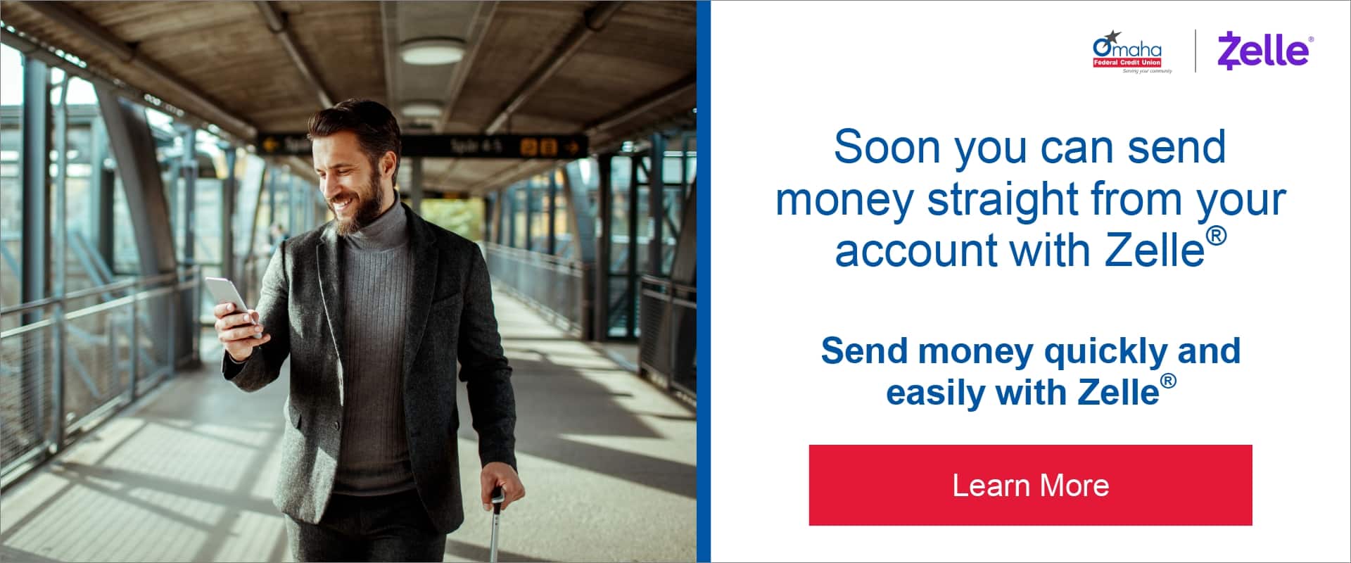 Zelle® Payment Option Now Live Omaha Federal Credit Union